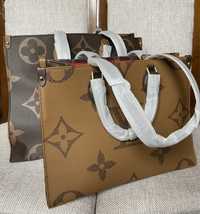 Шоппер LV размер MM/сумка - тоут Louis Vuitton средняя/сумка Луи Витон