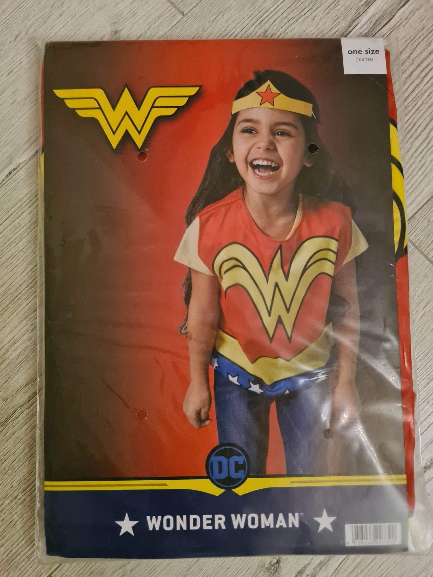 Kostium karnawałowy Wonder Woman przebranie 104-116 cm