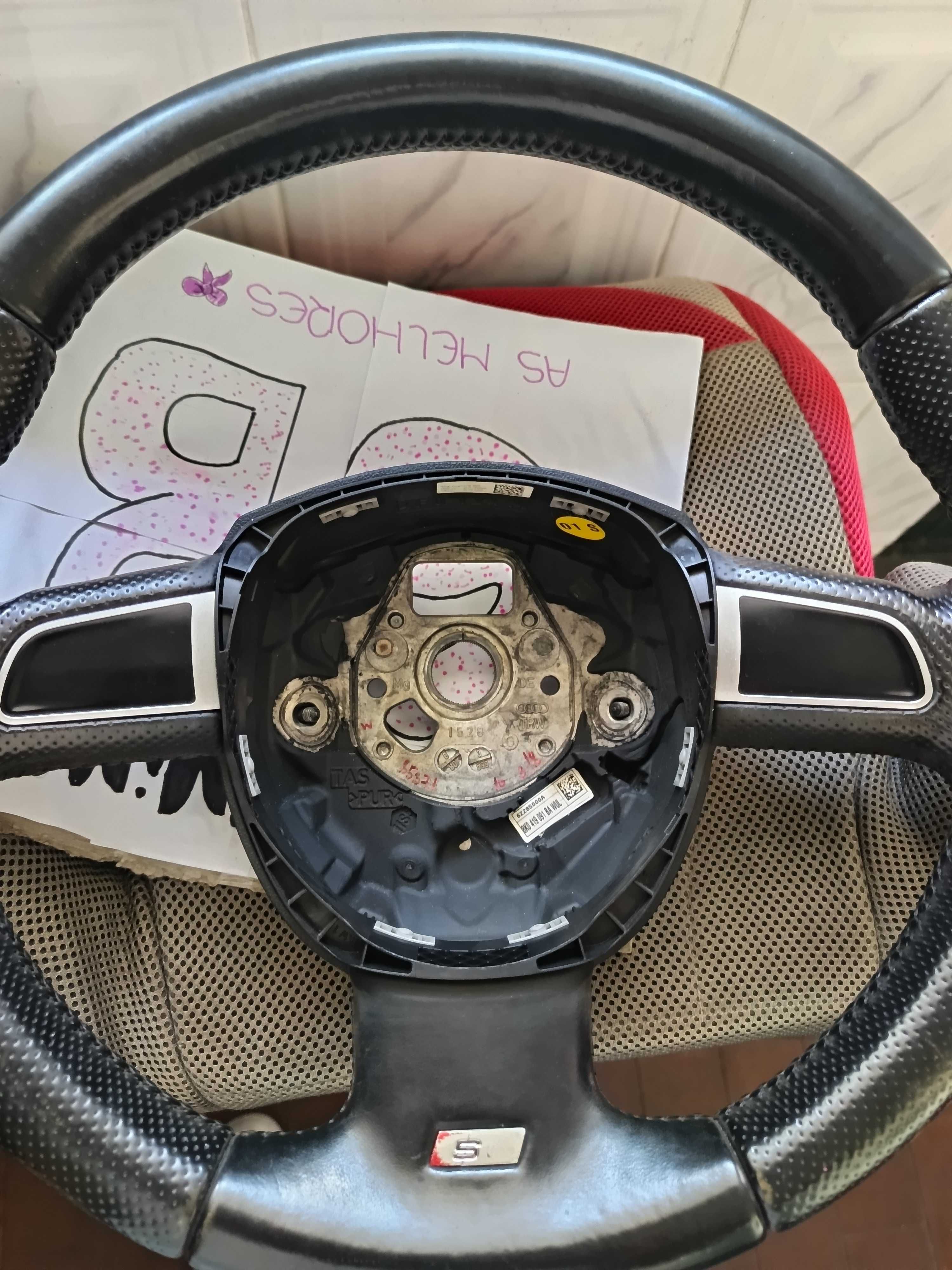 Volante Audi s.line em bom estado