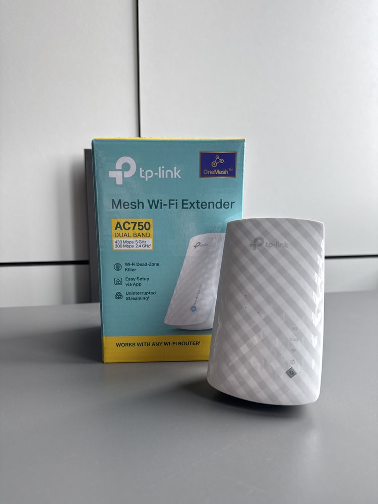 Wzmacniacz sieci TP-LINK RE190 2.4 / 5 GHz, Wi-Fi 5