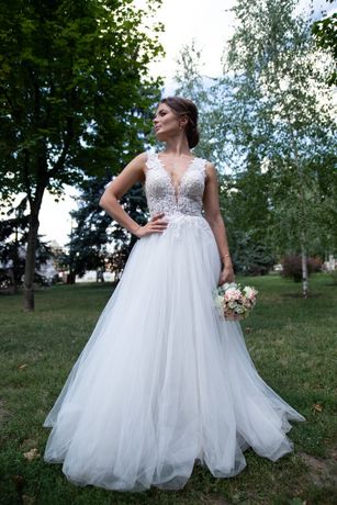 Красивейшее свадебное платье