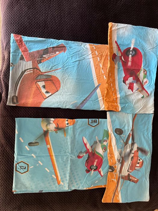 Dusty Popylacz Samoloty pościel kołdra poduszka Disney 100x135 40x60