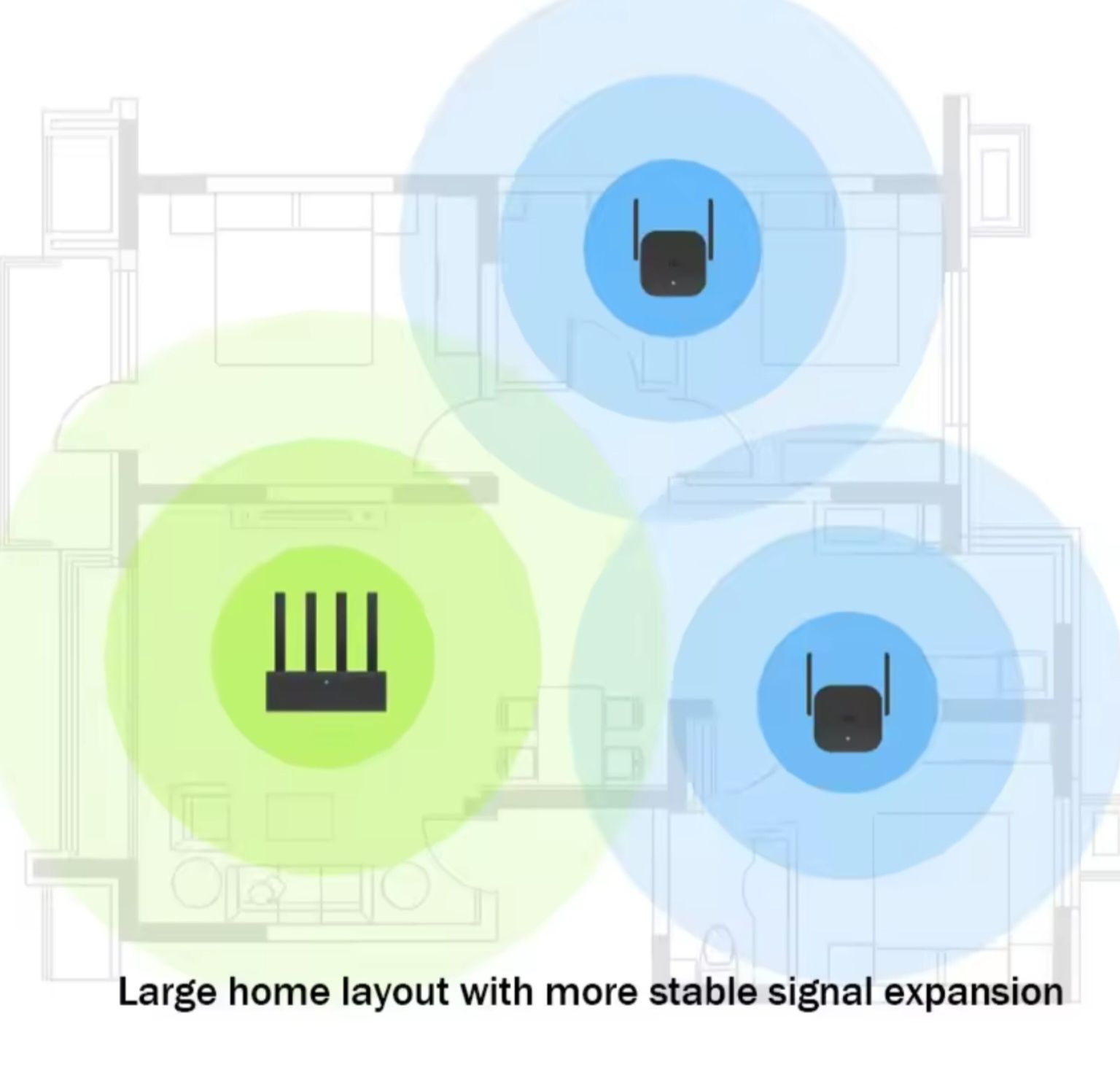 Усилитель Wi-Fi Xiaomi Mi WiFi Range Extender Pro