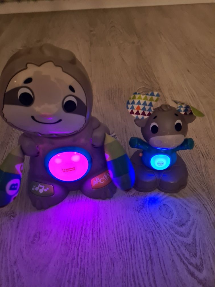 Linkimals Fisher price zabawka interaktywna leniwiec, łoś