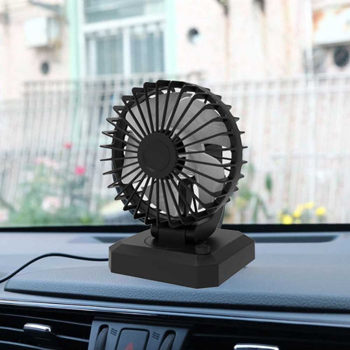 Wentylator Wiatrak Stojący Przenośny Mocny Biurkowy Samochodowy na USB