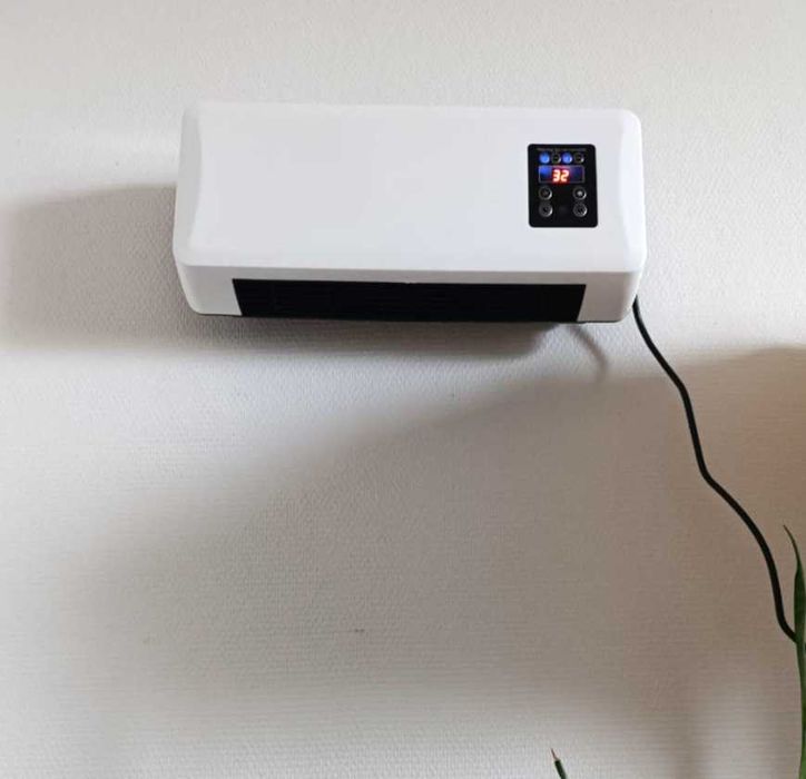 Обігрівач тепловентилятор підвісний з пультом та сушаркою дуйка 1500Вт