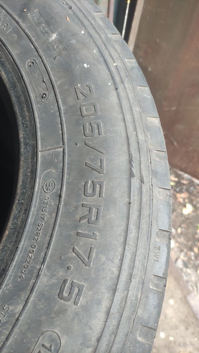 Продам гуму 205 75 r17.5