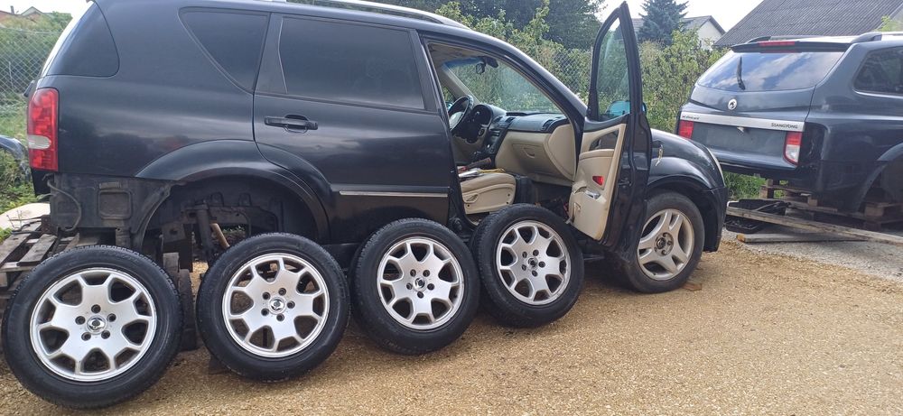 Шини резина колеса диски 5×130 r18 235/255/60/18 rexton kyron actyon