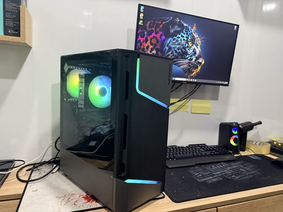 Компьютер Ягуар ігровий Ryzen 5+32ddr+ssd M2 1.5тб+RTX 5060