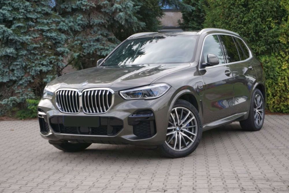 BMW X5 xDrive45e, tempomat, klima 4stref, skóra, panorama, FV23