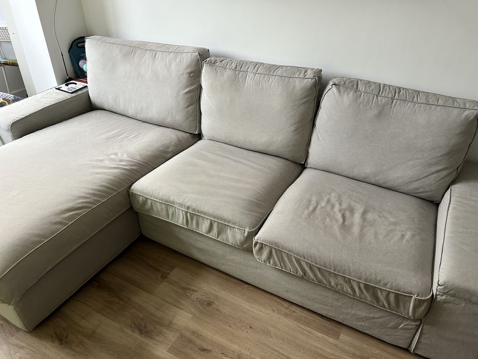 Sofá 3 lugares c/chaise longue