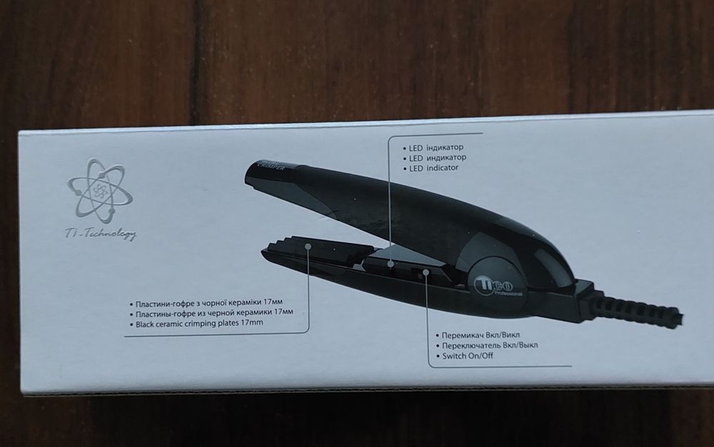 Міні-праска для волосся