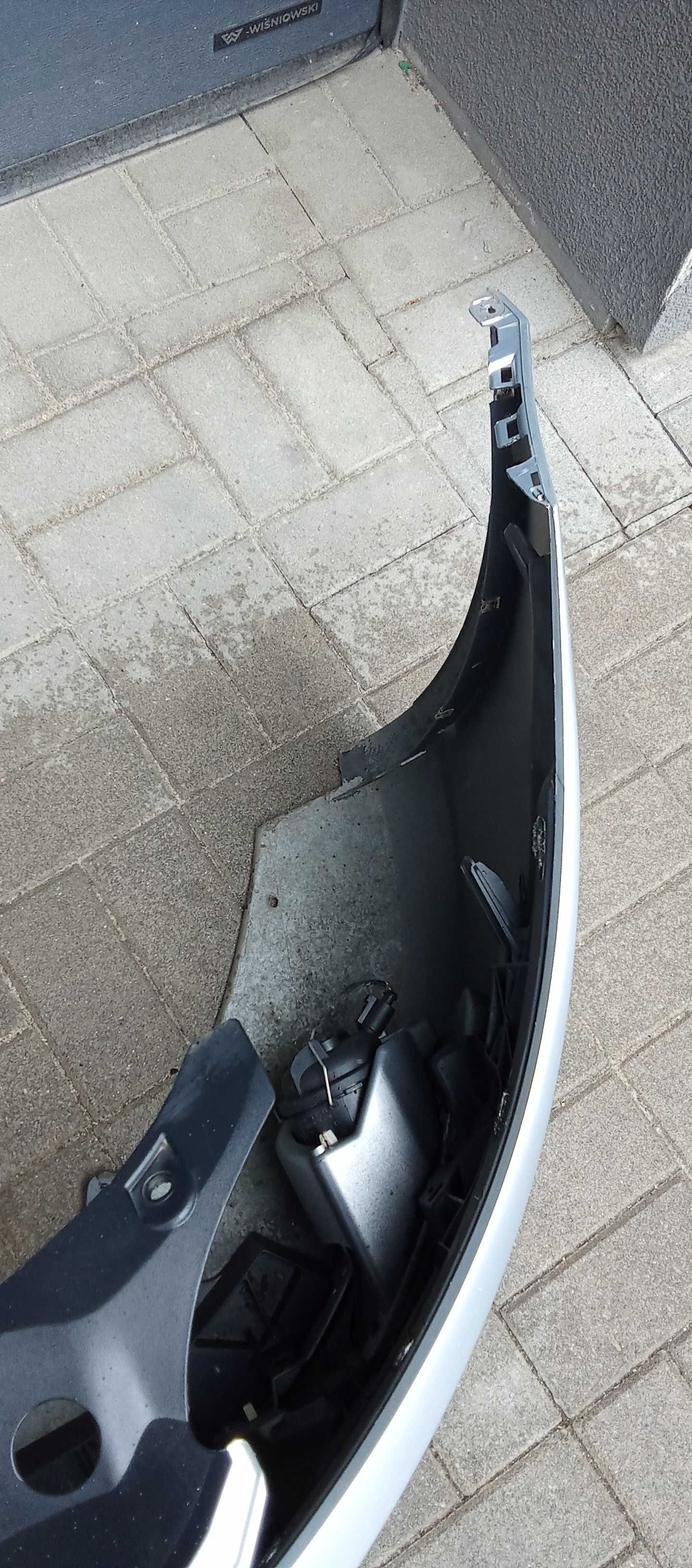 Zderzak Przód Przedni Zderzak Seat Leon II LS7Y Srebrny Zderzak Leon 2