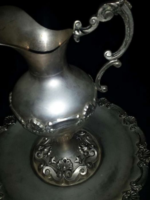 Jarro e Prato em Casquinha...