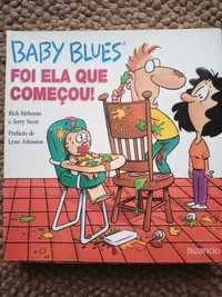 Livros BD Baby Blues 1 e 2