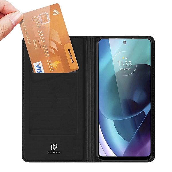 Dux Ducis Skin Pro kabura etui pokrowiec z klapką Motorola Moto G71/5G