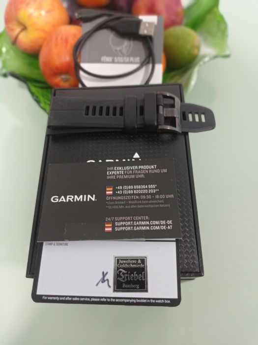Garmin Fênix 5X plus Saphira edição especial