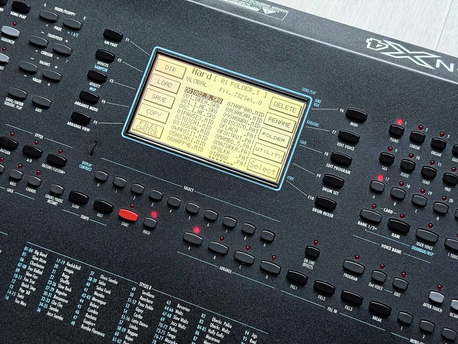Aranżer MIDI moduł z wokalizerem i HDD Solton Ketron X4