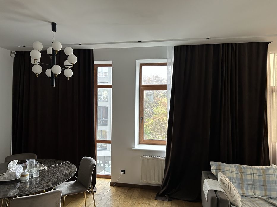 Шторы Темно шоколадные,темно коричневые