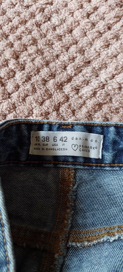 Шорти  UK10 EUR38 US6 PRIMARK denim co жіночі джинсові мом