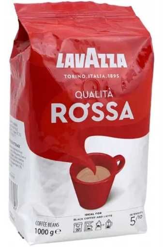 Kawa ziarnista mieszana Lavazza Qualita Rossa 1 kg - PALETA 396 sztuk