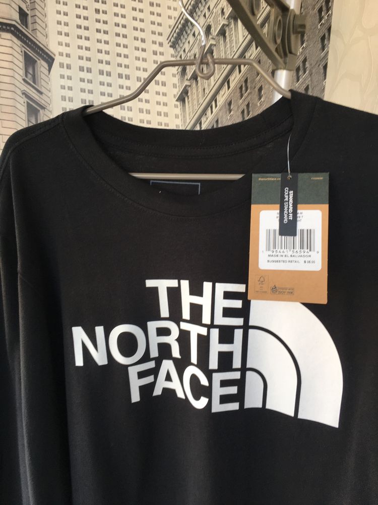 Оригінал The North Face TNF Кофта лонгслів футболка розмір М .