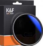Filtr ND 2-400 szary 82mm ND2-ND400 REGULOWANY FADER MC K&F ND 2-400