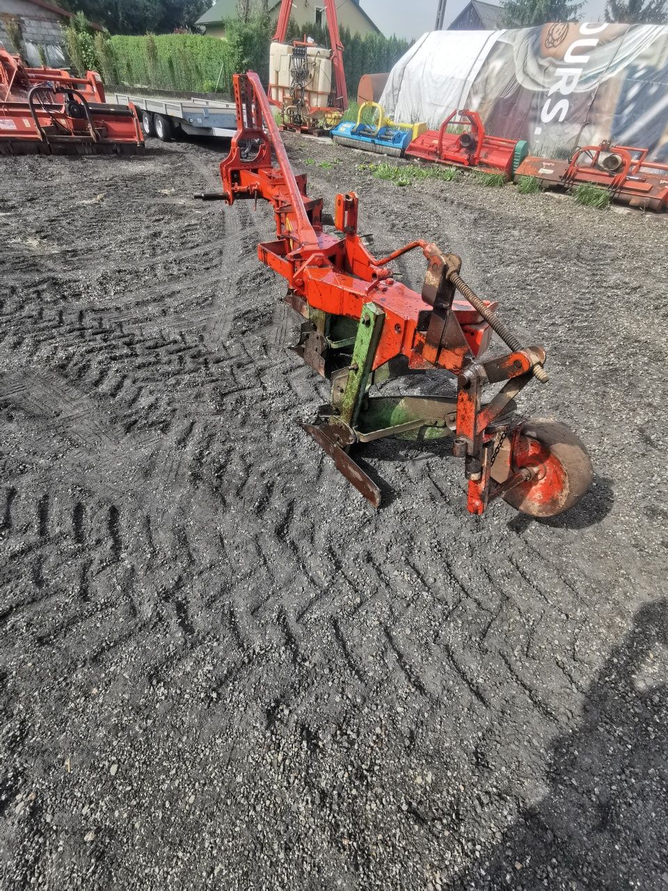 Pług zagonowy 4 skibowy
