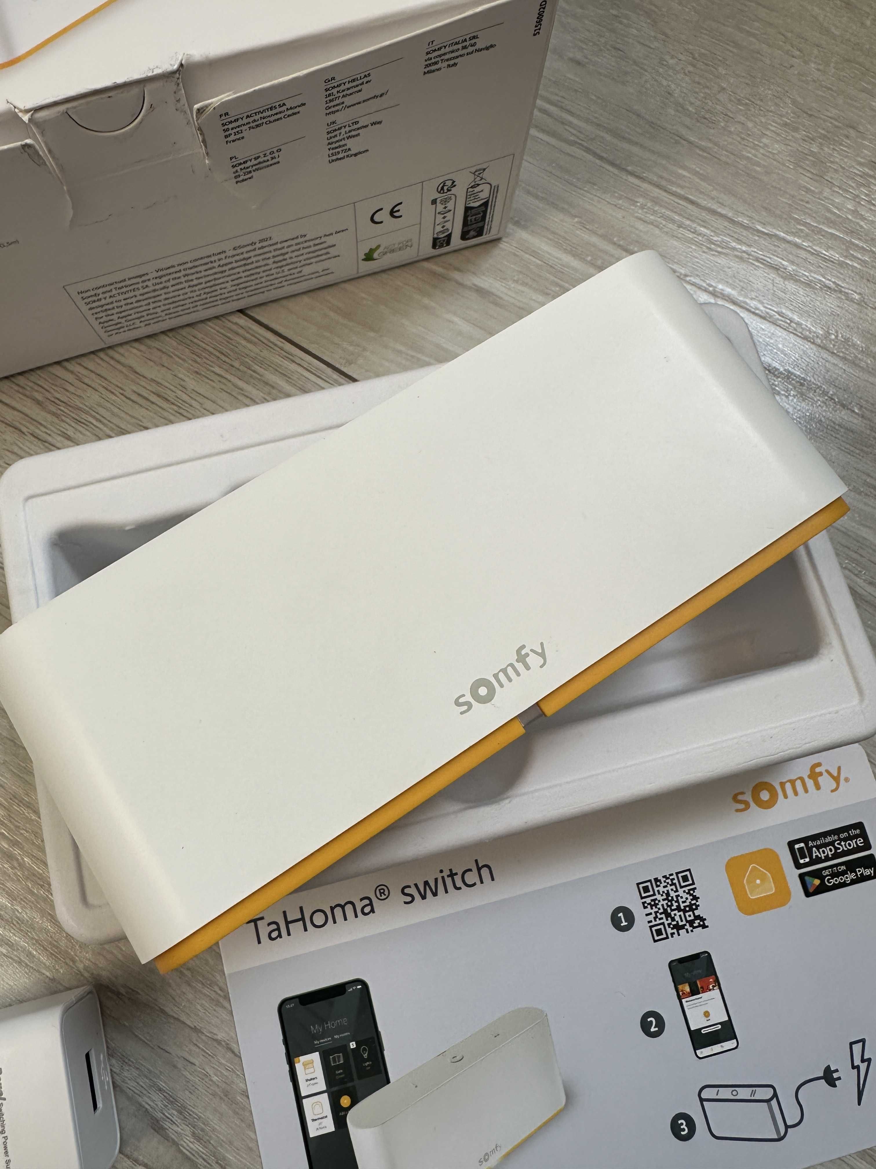 Somfy Tahoma Switch wifi zigbee / homekit / IO / RTS