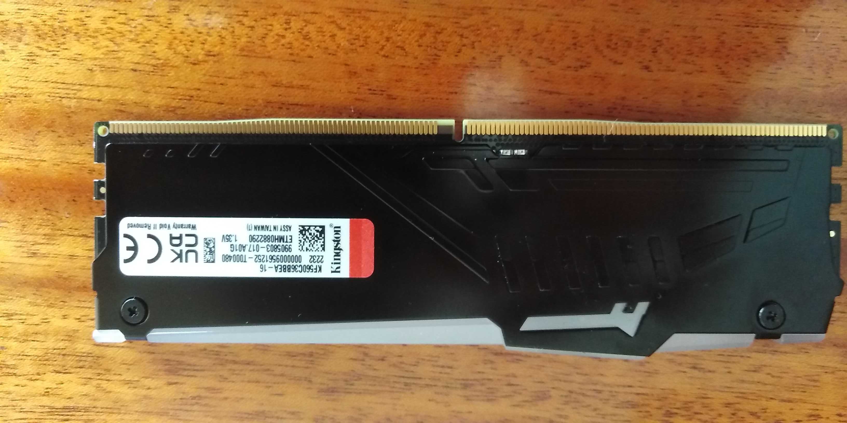 Оперативна пам'ять Kingston FURY 16 GB DDR5 6000 MHz FURY Beast