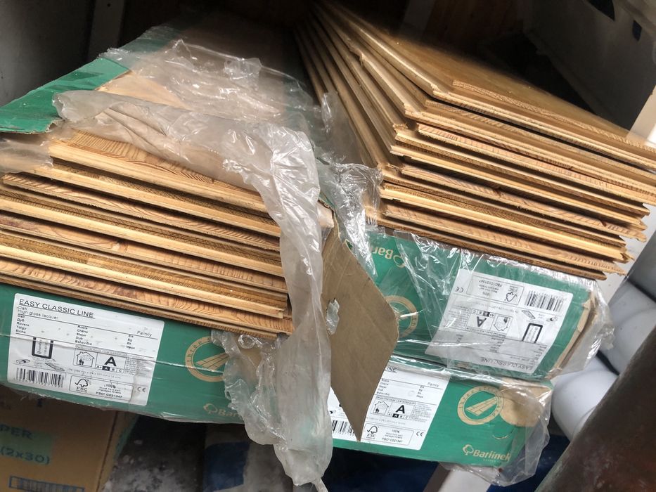 Deska lakierowana ok 7 m2