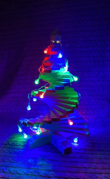 Деревяна ялинка (трансформер)