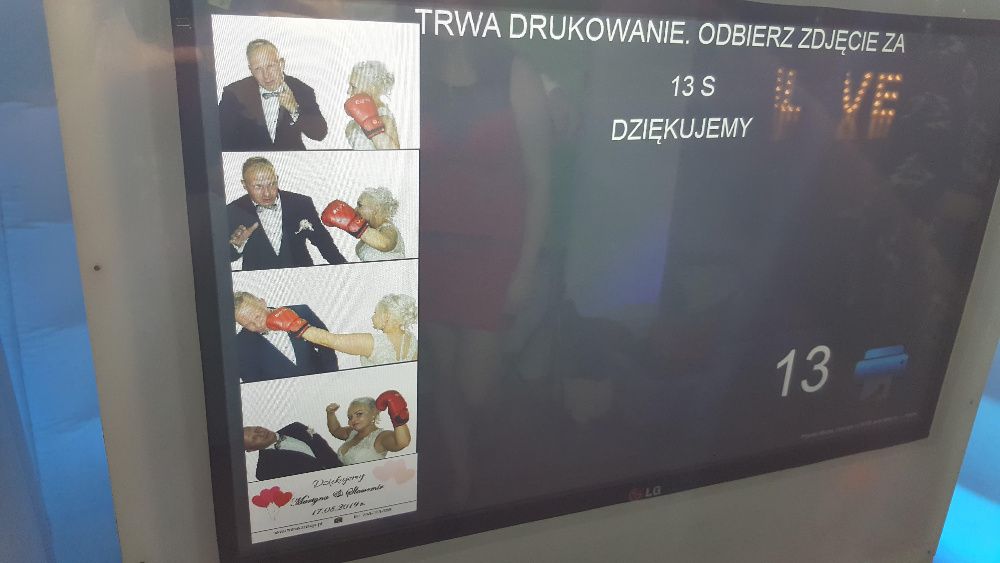 FOTOBUDKA Piękna dmuchana, atrakcje, DJ, Wesele, Event, Impreza