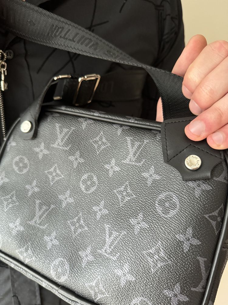 Сумка чоловіча Louis Vuitton з монетницею