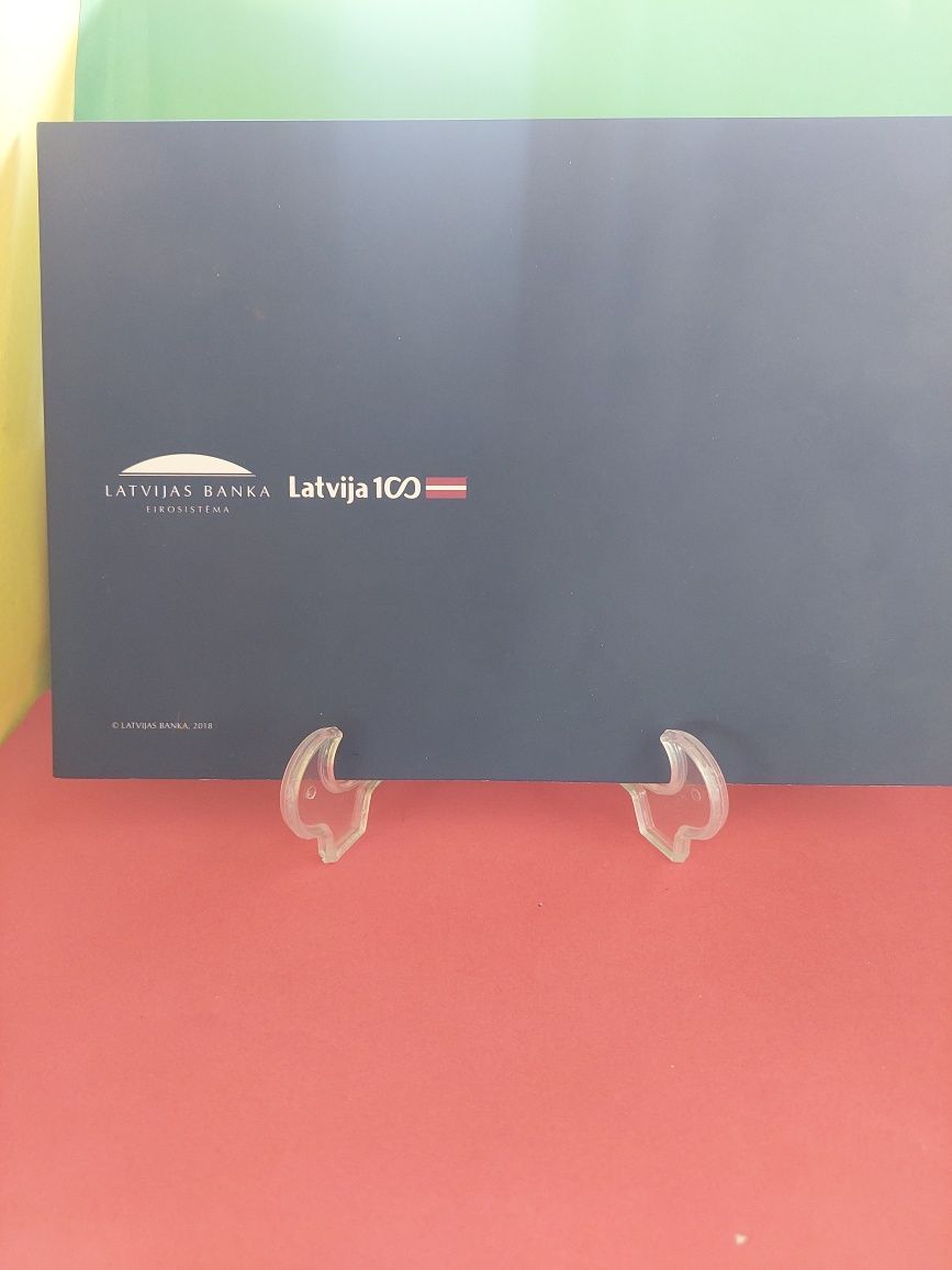 Moeda Conjunto  Letónia