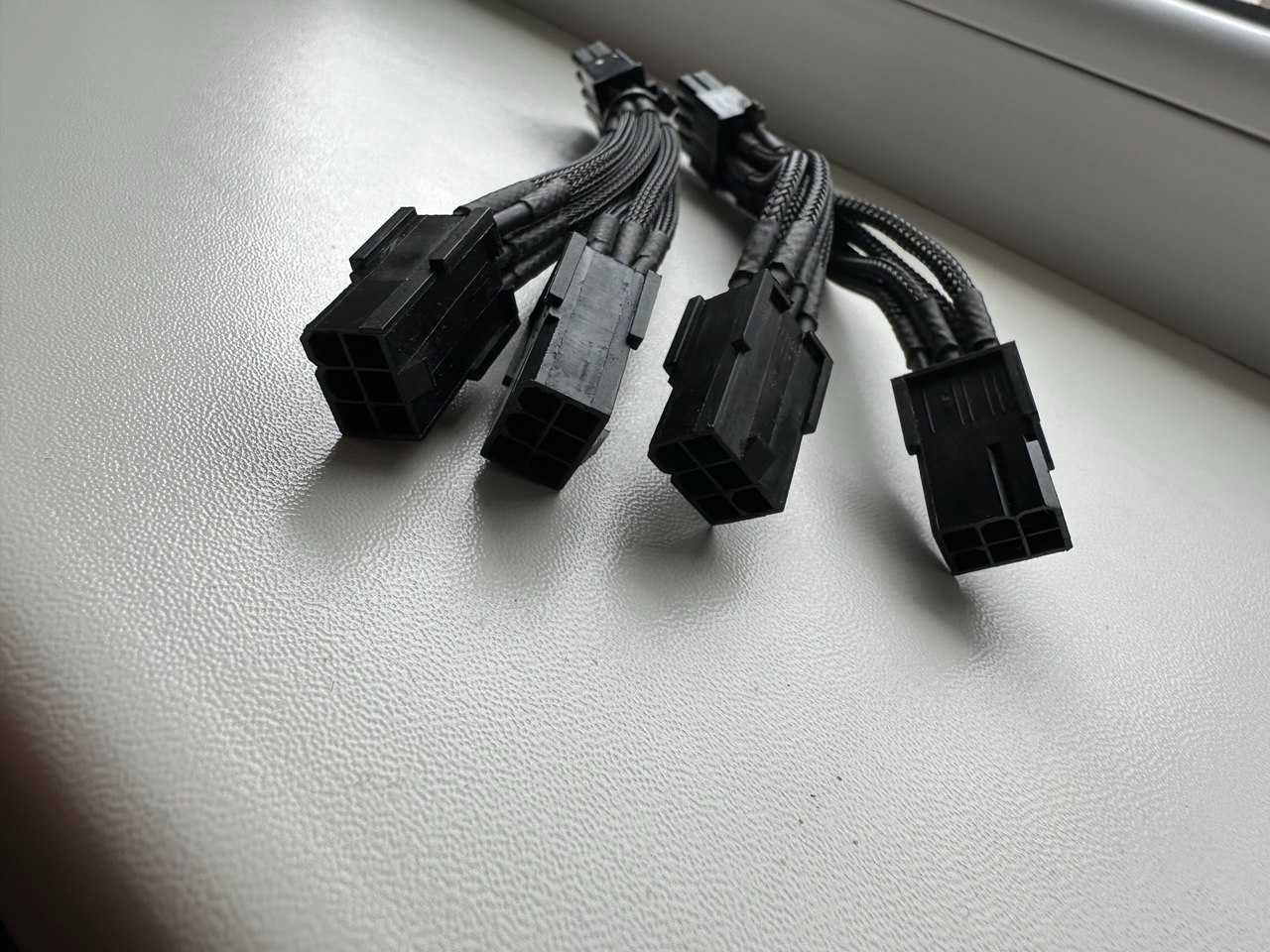 Перехідник 6 pin - 2 х 8 pin для відеокарти