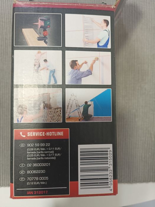 Lazer de linha cruzada