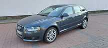 Audi A3 Sportback Audi A3 8P 1.6 MPI 102KM skóra / tempomat / 2 komplety kół / czujniki