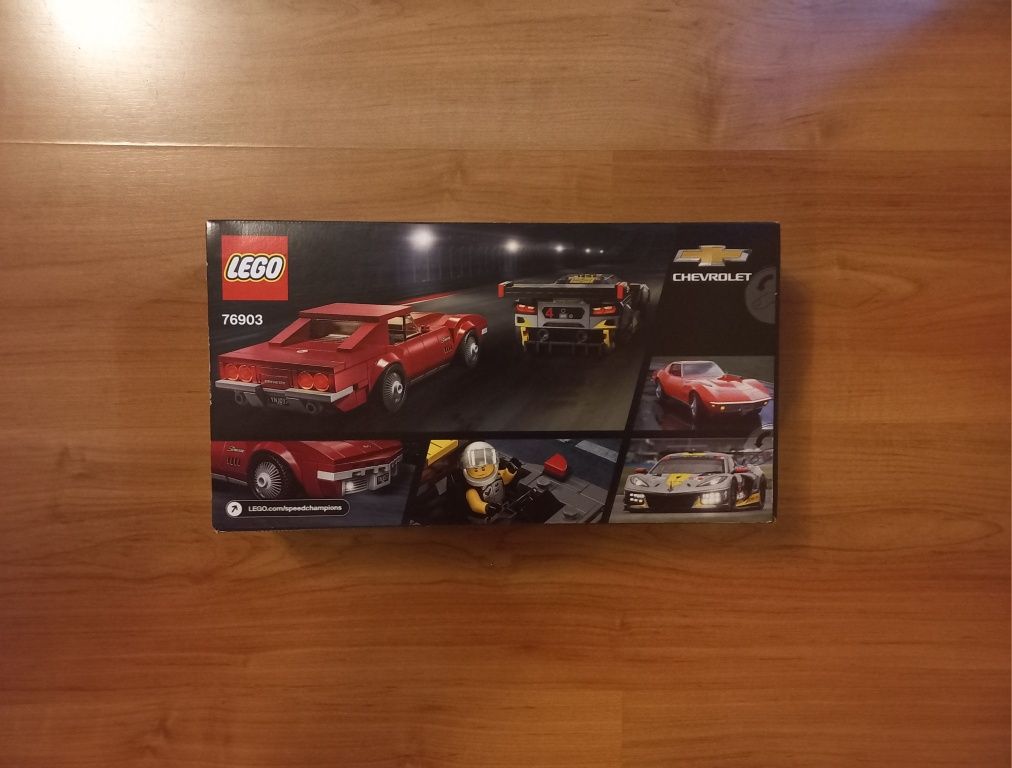 Nowe Lego Speed Champions 76903 Chevrolet Corvette C8.R i 1969