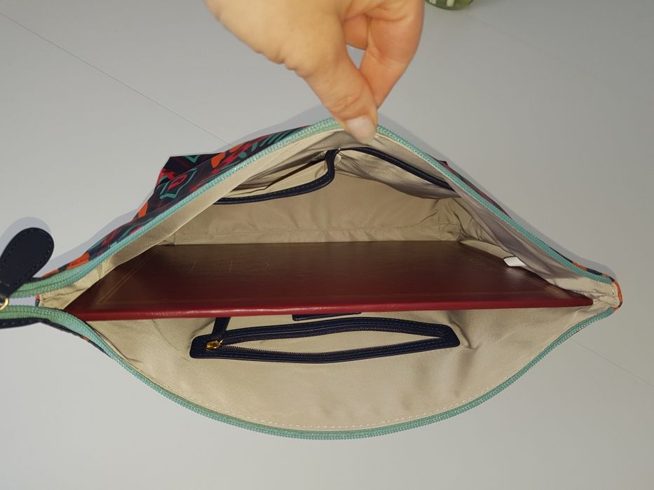 Nowa podwójna plastikowa torba plażowa Radley London