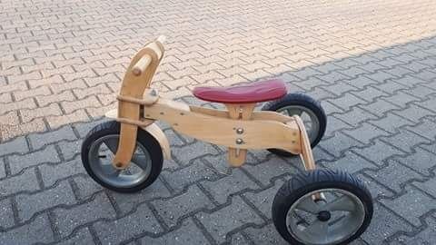 Biegowy rowerek retro