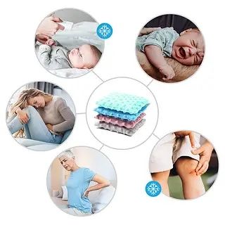 Грілочка Babyono з кісточок вишні та ароматом лаванди, сірий