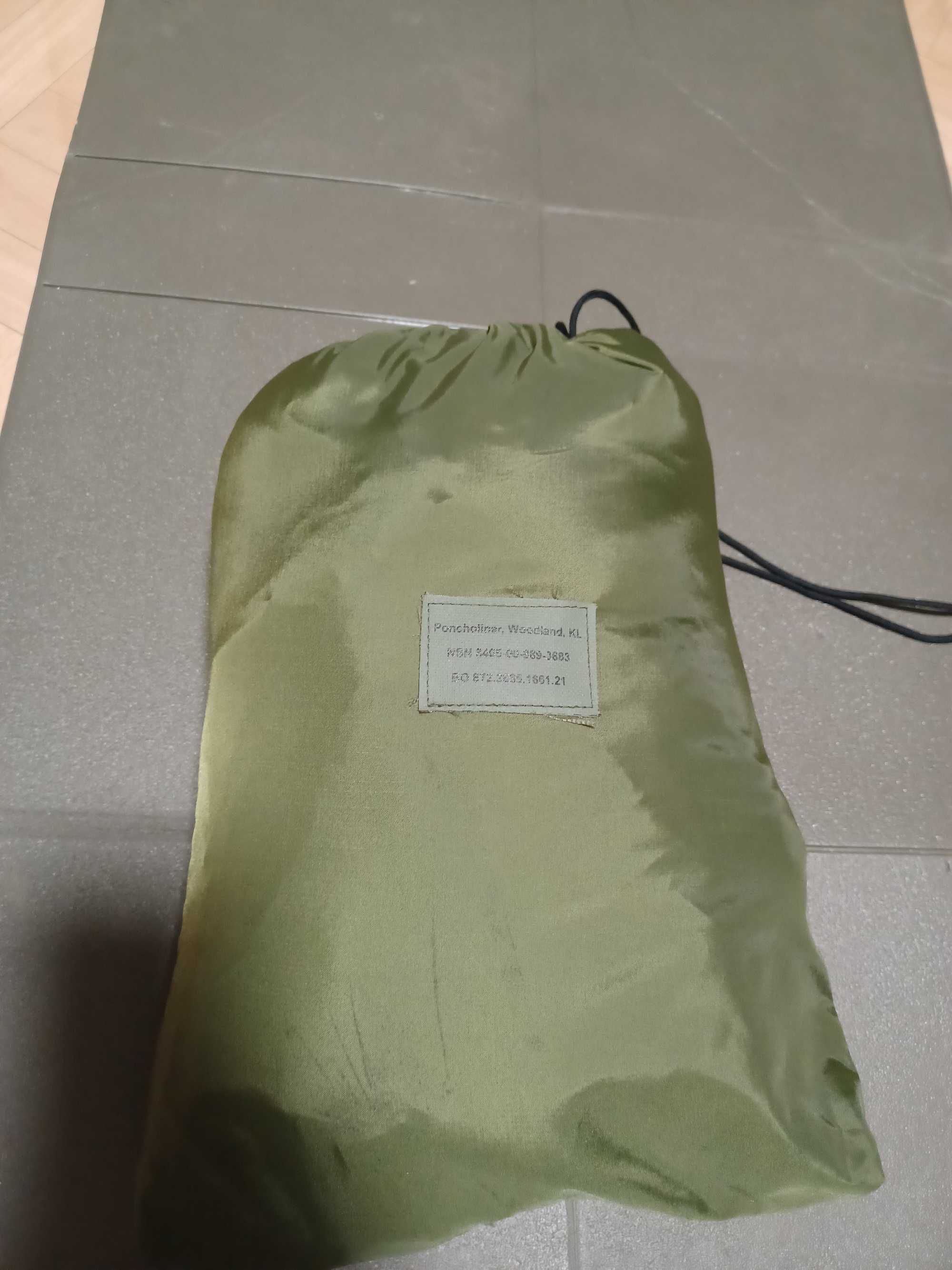 Liner do poncha pałatki DPM wojskowy Holandia