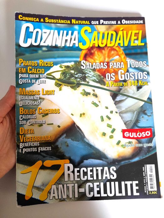 Revista Culinária da coleção Cozinha Saudável Número 13 2005