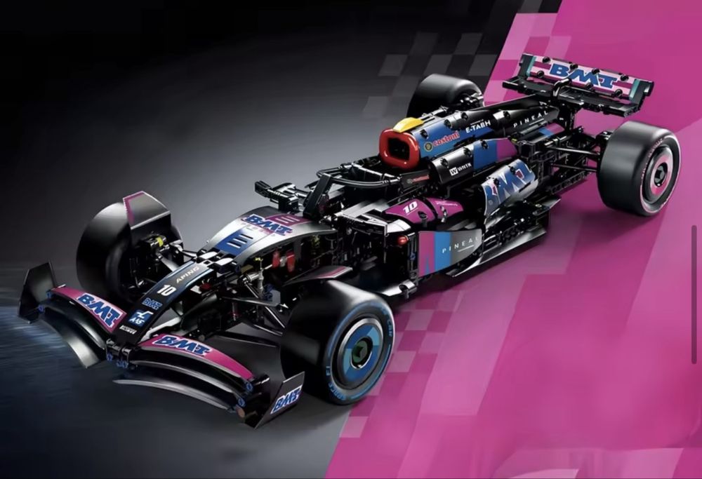 Конструктор Technic f1 Team Edition 4в1 Mercedes McLaren Alpine Haas