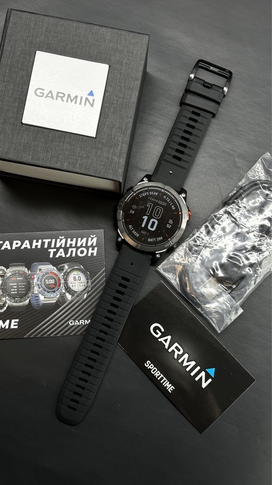 Годинник Garmin Fenix 7 Pro Solar з ліхтариком