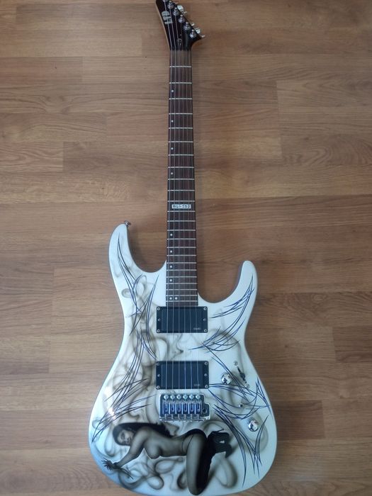 Електрогітара LTD ESP MG-550 з аерографією, в дуже хорошому стані