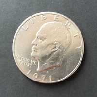 1 dólar Eisenhower, Estados Unidos.