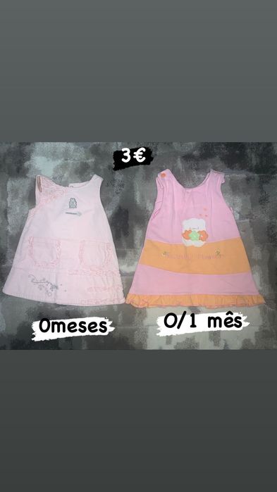 Roupas bebe menina 0/1 3/6 meses