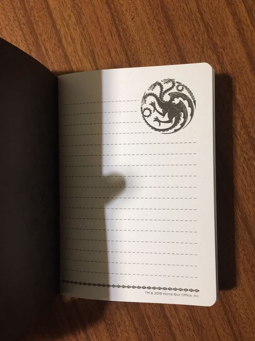 3 Mini notebooks Game of Thrones - blocos